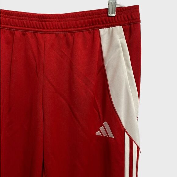 NWT Adidas Men's Tiro 24 Training Pants Size XL Joggers Red White Pockets Soccer - Picture 9 of 16